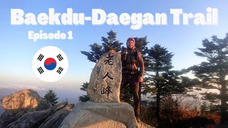 Thru-hiking the Baekdu-Daegan Trail across South Korea