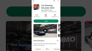 car wash simulator game for android|car detailing simulator|new android game|#shorts