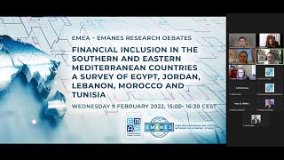 EMEA RD02: Financial Inclusion in the Southern and Eastern Mediterranean Countries