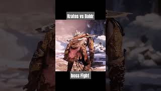 Kratos vs Baldr boss fight  #godofwar god of war