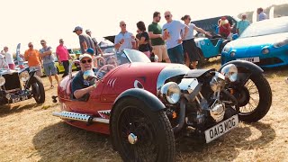 SHERE HILL CLIMB brings together an Eclectic Mix of CLASSIC Motorcycles & Cars on a HOT Summers Day