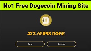 Doge Max Mining || Cloud Mining website || Free Cloud Mining Website || Free Doge Mining Site.