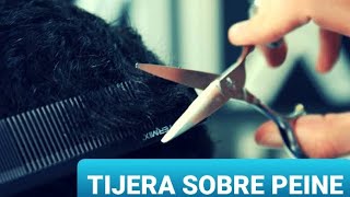 Tips De TIJERA SOBRE PEINE Tutorial FÁCIL