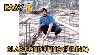 Slab piping conduting Part 1  | FARAZ EXPERIMENTS