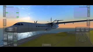 T.U.A.B (Turbo Union Airlines Britanic) Flight 90 - Landing Animation (Fake!)