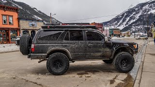 Driving The Million Dollar Highway| Durango To Silverton In My 4Runner | Hot Springs And 10k+ Passes