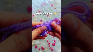 🎨 DIY Rakhi for Rakshabandhan 2024 | ✨ Easy DIY Tutorial 🇮🇳 | #diy #craft #rakshabandhan