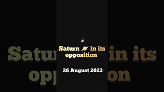 #Saturn in it's opposition Aug 2023. Telescope SSEA F70076 will come with full review soon