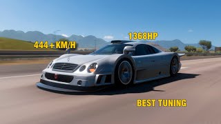 Mercedes-Benz CLK GTR tune 1368HP Top speed 450KM/H