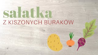 #FOODSTORIES Sałatka z buraków z zakwasu