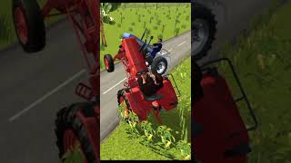 ❤️ Indian tractor #gaming  Mahindra 575 bhumiputra short tractor #kubota #video