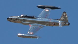 4Kᵁᴴᴰ Lockheed T-33 Shooting Star Italian Air Force 100th Anniversary @ PRATICA DI MARE AIRSHOW 2023