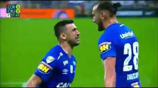 Cruzeiro 1 x 0 Corinthians aos 28 de jogo, final copa do Brasil 2018.