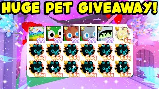 HUGE PET Giveaway! [🛍️AUCTIONS] Pet Simulator X! Live PSX