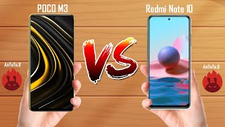 POCO M3 VS Redmi Note 10🔥 |📱Full Specifications📱Full Coverage📱