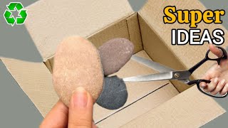 Super Beautiful But Low -Cost& Transforming Cardboard, Pebbles ! Recycling Ideas That Will Amaze You