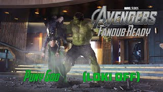 Avengers Fandub Ready - Puny God (Loki Off)