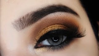 Bridal Eye Makeup Tutorial step by step|Pakistani/Indian Barat bridal Makeup