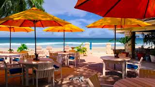 Ocean Café Seaside Ambience, Relaxing Bossa Nova Chill Out Jazz Music, Background Music #bossanova