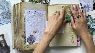 ASMR Junk journal with me - Paper sounds, no talking