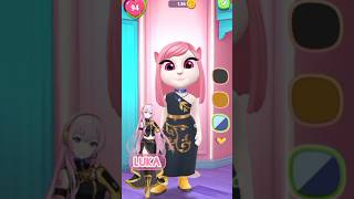 Luka Makeup cosplay My Talking angela2 #youtubeshort #talkingtom #talkingangela #viral #viralvideo