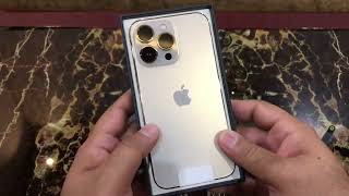 iPhone 13 Pro (Gold) - Unboxing