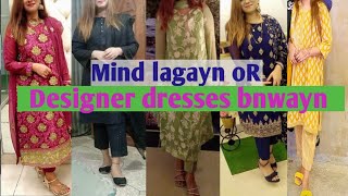 Dresses design 2023 party wear selfmade affordable price  || designer dresses under budget 😍