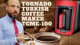 تورنادو مكنة قهوة TORNADO Automatic Turkish Coffee Maker 330ml