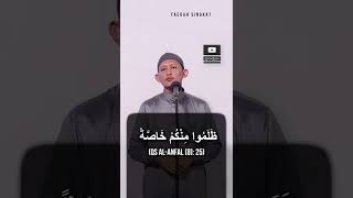 Adzab Bisa Menimpa Orang Shalih||Ustadz Abu Yahya Badru Salam Lc