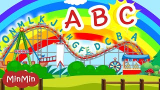 Roller Coaster ABC Song เพลง abc เวอร์ชั่นรถไฟเหาะ เร็วขึ้นๆ มันส์สุดๆ | MinMin