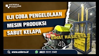 Combo Mesin Sabut Kelapa, Paketan untuk Bisnis Industri Kelapa | Whatsapp: +62 823-1111-1141