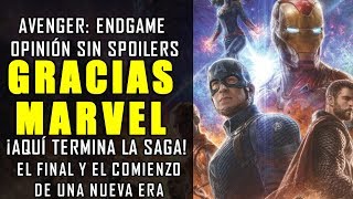 ¡GRACIAS VENGADORES! Avengers Endgame Increíble película, el cierre de la saga | Opinión