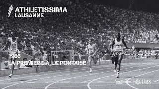 Athletissima - 1986 - La première à la Pontaise