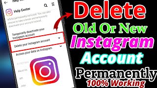 Instagram account delete kese kren permanently 2023 | New update 2023 | Delete instagram permanently