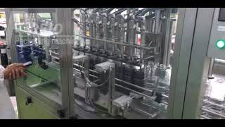 Automatic edible oil filling machine oil piston filler capper cooking oil filling line