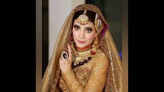 urwa Hocane beautiful bridal look.