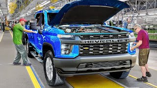 Inside Chevrolet Factory Building Best Silverado Trucks from Scratch