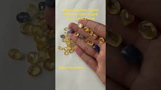 Natural sapphire Ceylon 200 carat total weight Size 2 carat 3 carat#shorts#diamondstone#viralvideos#