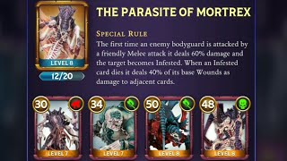 Warhammer Combat Cards: Parasite of Mortrex Big Melee Build