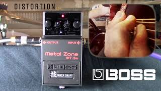 Boss MT-2W Metal Zone Waza Craft