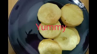 Fried Yam And Egg #delicious #shorts #subscribe #recipes