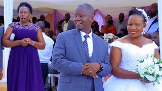 Ronald weds Gloria.... How They Entered At The Reception After Church, New Mwengura Suites