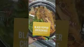 Black Pepper Chicken Rice #Shorts