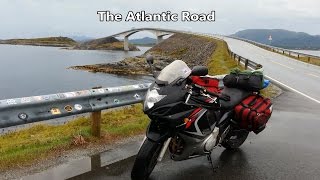 The Atlantic Ocean Road, Norway / Scandinavia motorcycle trip part 4