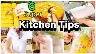 6-Time Saving Kitchen Tips✅️For Homemakers | Kitchen Tips 2024 | Quick Mango Dessert | WomeniaATF