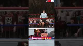 Boogeyman Signatures and Finisher #shorts #wwe #boogeyman #wwe2k23