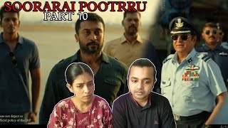 SOORARAI POTTRU CLIMAX 1 REACTION | PART 10 | SURIYA | COUPLE REACTION