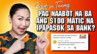 AUTOMATIC BA NA PUMAPASOK SA BANK PAG NA ABOT NA ANG 100USD? #shorts