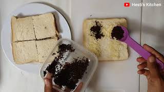 ROTI TAWAR KEJU COKLAT • COCOK UNTUK MENU SARAPAN