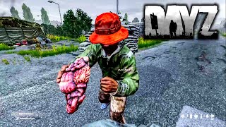 Sneaky Bandit feeds me human meat - DayZ